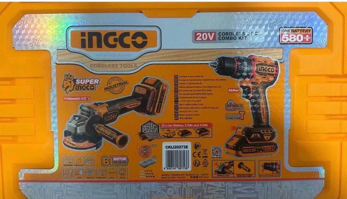 KIT SMERIGLIATRICE CAGLI21154 + TRAPANO CIDLI20602 CON VALIGETTA