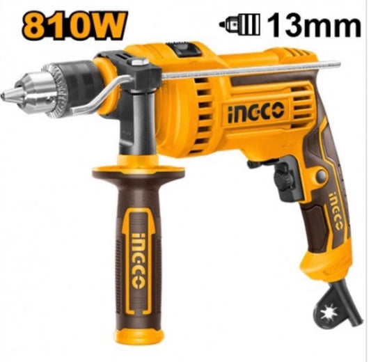 Trapano a Percussione 810W SUPER INGCO con Velocita regolabile Mandrino da 13 mm