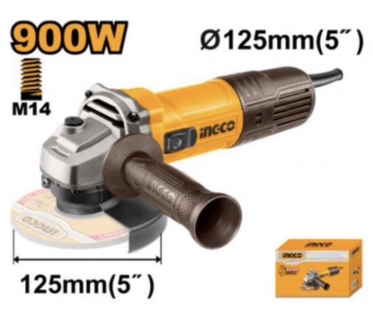 SMERIGLIATRICE ANGOLARE 900W D125MM INGCO