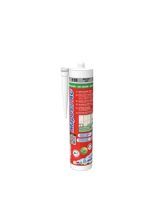Mapei Mapesil Ac silicone per fughe colorate acetico sigillante antimuffa 310 ml