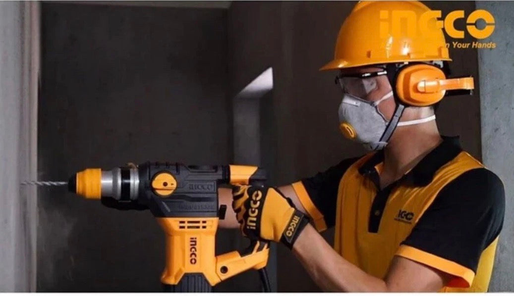 MARTELLO DEMOLITORE ROTATIVO SDS plus INGCO RH150028 in valigetta