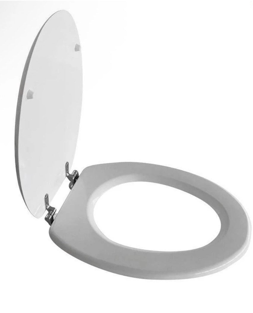 Sedile WC rallentato universale Idroblok in plastica bianco 03036624