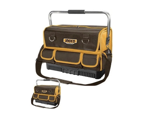 BORSA  PORTAUTENSILI CON FONDO RIGIDO PORTA ATTREZZI - VALIGIA  INGCO HTBGL05