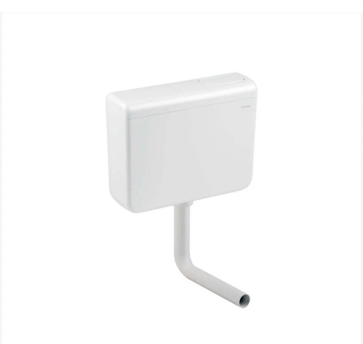 SCHWAB Cassetta scarico WC esterna a zaino di risciacquo per water monotasto