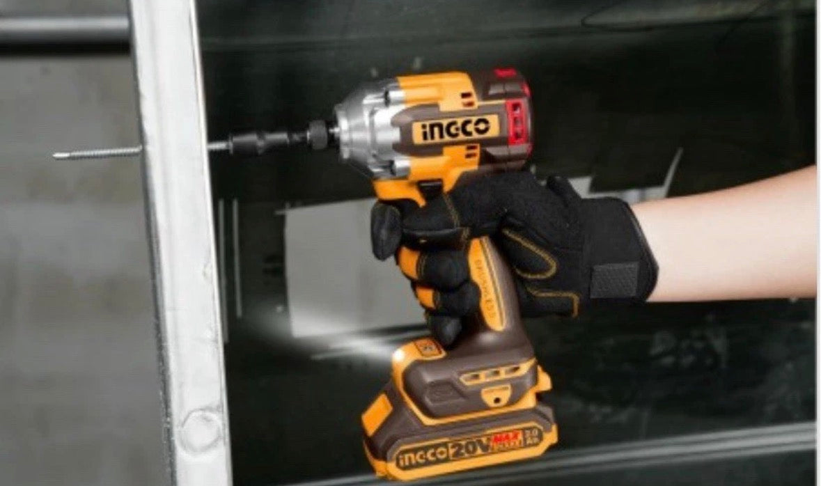 AVVITATORE AD IMPULSI 285N.M BUSHLESS CON 2 BATTERIE 2Ah