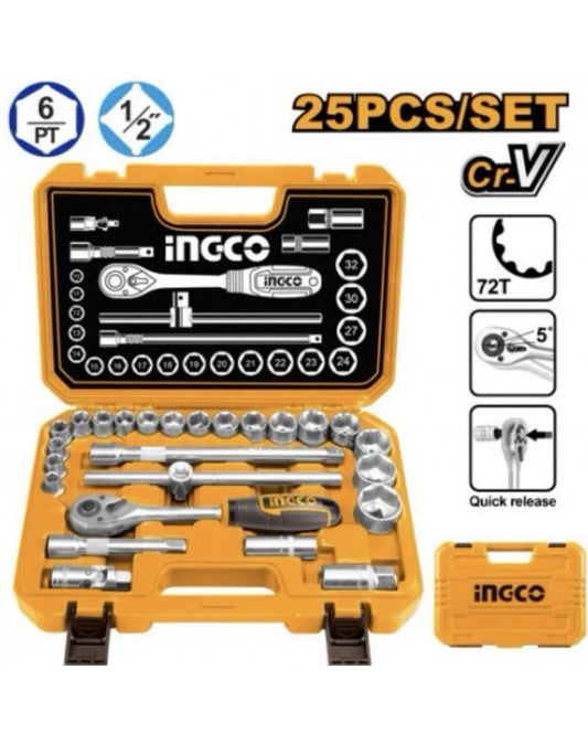 SET 25PZ ACCESSORI IN VALIGETTA 1/2 poll.