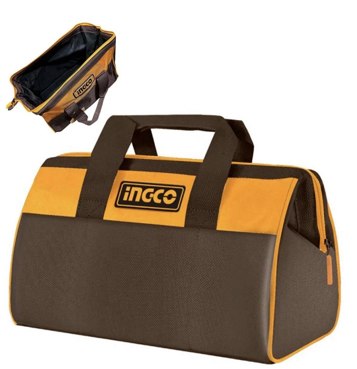 Ingco Borsa porta attrezzi da lavoro 13" 33cm Struttura Rigida 6 tasche Utensili