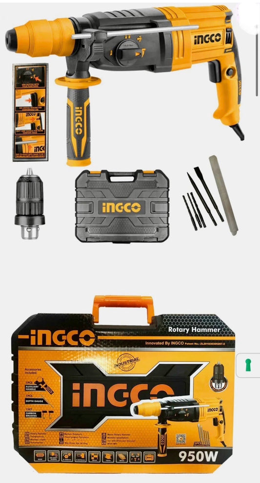 Tassellatore Ingco 950W Con Valigetta E Punte