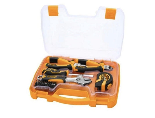 Valigetta portautensili attrezzi da lavoro casa e bricolage fai da te 25Pz INGCO